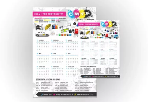 Calendar printing