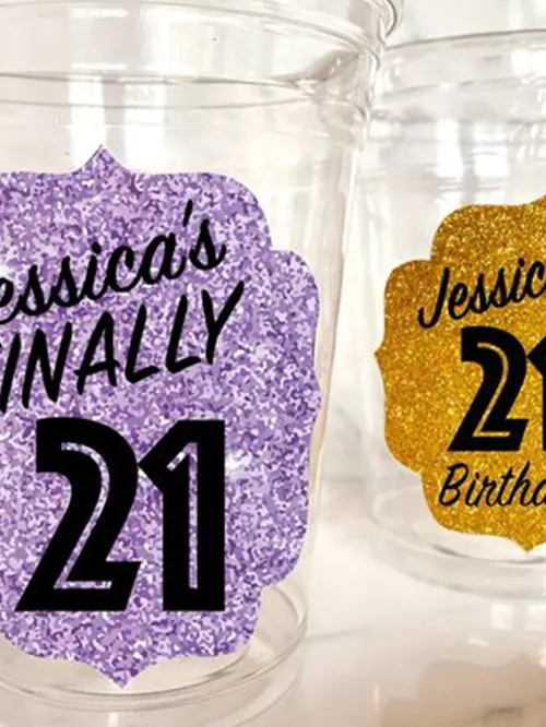 Birthday Sticker Decor
