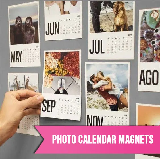 Fridge Magnet Individual Calendars