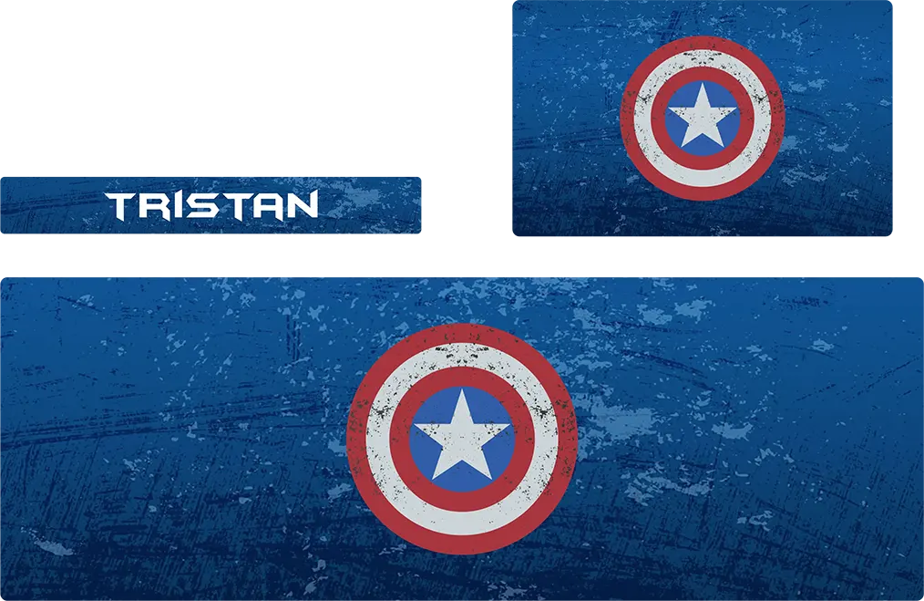 Captain America Cadii Wrapping